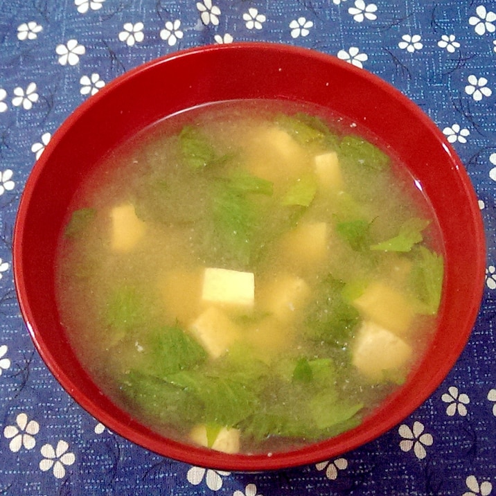 セロリの葉と豆腐の味噌汁 レシピ 作り方 By けいちゃん088 楽天レシピ セロリの葉と豆腐の味噌汁 レシピ 作り方 By けいちゃん088 楽天レシピ